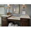 Delta Cassidy(R): Metal Cross Handle Set - Deck Mount Bathroom & Bidet, H295SS