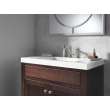 Delta Cassidy(R): Metal Cross Handle Set - Deck Mount Bathroom & Bidet, H295SS