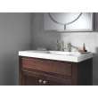 Delta Cassidy(R): Metal Cross Handle Set - Deck Mount Bathroom & Bidet, H295SS