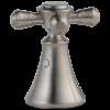 Delta Cassidy(R): Metal Cross Handle Set - Deck Mount Bathroom & Bidet, H295SS