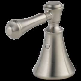 Delta Cassidy(R): Metal Lever Handle Set - Deck Mount Bathroom & Bidet, H297SS