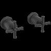Delta Broderick(R): Wall Mount Tub Filler Handle Kit-Cross, H584BL