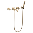 Delta Broderick(R): Wall Mount Tub Filler Handle Kit-Cross, H584CZ-PR