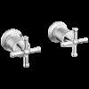 Delta Broderick(R): Wall Mount Tub Filler Handle Kit-Cross, H584-PR