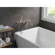 Delta Broderick(R): Wall Mount Tub Filler Handle Kit-Cross, H584SS-PR
