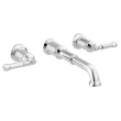 Delta Broderick(R): Wall Mount Bathroom Faucet Handle Kit-Lever, H585-PR