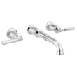 Delta Broderick(R): Wall Mount Bathroom Faucet Handle Kit-Lever, H585-PR