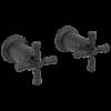 Delta Broderick(R): Wall Mount Bathroom Faucet Handle Kit-Cross, H586BL