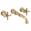 Delta Broderick(R): Wall Mount Bathroom Faucet Handle Kit-Cross, H586CZ-PR
