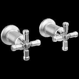 Delta Broderick(R): Wall Mount Bathroom Faucet Handle Kit-Cross, H586-PR