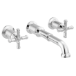 Delta Broderick(R): Wall Mount Bathroom Faucet Handle Kit-Cross, H586-PR