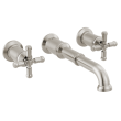 Delta Broderick(R): Wall Mount Bathroom Faucet Handle Kit-Cross, H586SS-PR