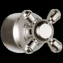Delta Cassidy(R): Metal Cross Handle Kit - Transfer Valve, H595PN
