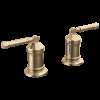 Delta Broderick(R): 2 Handle Roman Tub handle Kit-Lever, H596CZ-PR