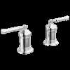 Delta Broderick(R): 2 Handle Roman Tub handle Kit-Lever, H596SS-PR
