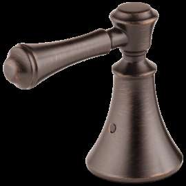 Delta Cassidy(R): Metal Lever Handle Set - Roman Tub, H697RB