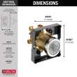 Delta Other: MultiChoice(R) Universal Tub / Shower Rough - PEX Cold Expansion, R10000-MF