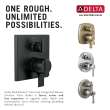 Delta Other: MultiChoice(R) Universal Integrated Shower Diverter Rough Universal Inlets / Outlets, R22000