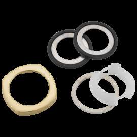 Delta Stryke(R): Handle Escutcheon - Widespread Bath, RP100369CZPR