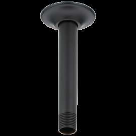 Delta Universal Showering Components: Shower Arm & Flange - 6" Ceiling Mount, RP61058BL