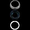Delta Savile(R): Escutcheon, RP63197SS
