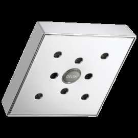 Delta Universal Showering Components: H2OKinetic(R) Single-Setting Raincan Shower Head, RP70171PR
