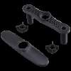 Delta Essa(R): Escutcheon w/ Baseplate & Nuts, RP70714BL