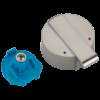 Delta Ara(R): Temperature Knob & Cover - T17T Integrated Diverter, RP84980SS