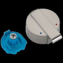 Delta Ara(R): Temperature Knob & Cover - T17T Integrated Diverter, RP84980SS