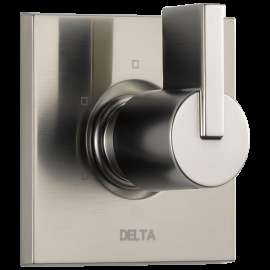 Delta Vero(R): 3-Setting 2-Port Diverter Trim, T11853-SS