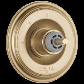 Delta Cassidy(R): 3-Setting 2-Port Diverter Trim - Less Handle, T11897-CZLHP