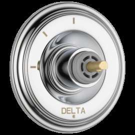 Delta Cassidy(R): 3-Setting 2-Port Diverter Trim - Less Handle, T11897-LHP