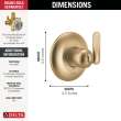 Delta Bonacci(TM): 6-Setting Diverter Trim, T11945-CZ-PR