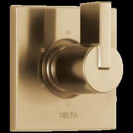 Delta Vero(R): 6-Setting 3-Port Diverter Trim, T11953-CZ