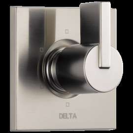 Delta Vero(R): 6-Setting 3-Port Diverter Trim, T11953-SS