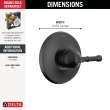 Delta Broderick(R): 14 Series Valve Only Trim, T14084-BL
