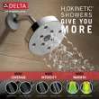 Delta Trinsic(R): Monitor(R) 14 Series H2OKinetic(R) Shower Trim, T14259