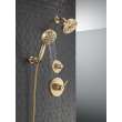 Delta Trinsic(R): Monitor(R) 14 Series H2OKinetic(R) Shower Trim, T14259-CZ