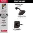Delta Stryke(R): 14 Series Shower Only, T14276-RB