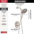 Delta Albion(TM) : Monitor(R) 14 Series Shower Only Trim Only with In2ition(R) Hand Shower, T142855-SP-I