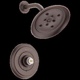 Delta Cassidy(R): Monitor(R) 14 Series H2OKinetic(R) Shower Trim - Less Handle, T14297-RBLHP