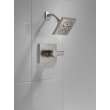 Delta Pivotal(R): Monitor(R) 14 Series H2OKinetic(R) Shower Trim, T14299-SS-PR
