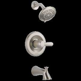 Delta Lahara(R): Monitor(R) 14 Series Tub & Shower Trim, T14438-SS