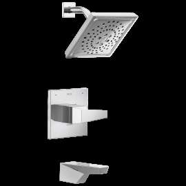 Delta Trillian(TM): 14 Series H2Okinetic Tub Shower Trim, T14443-PR