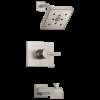 Delta Vero(R): Monitor(R) 14 Series H2OKinetic(R) Tub & Shower Trim, T14453-SSH2O