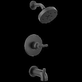 Delta Trinsic(R): Monitor(R) 14 Series H2OKinetic(R) Tub & Shower Trim, T14459-BL
