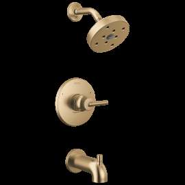 Delta Trinsic(R): Monitor(R) 14 Series H2OKinetic(R) Tub & Shower Trim, T14459-CZ