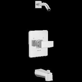 Delta Modern: Monitor 14 Series Tub & Shower Trim - Less Head, T14467-LHD-PP
