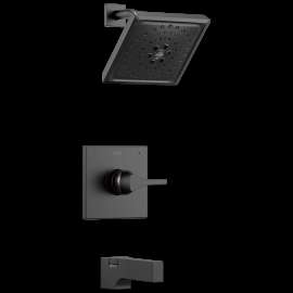Delta Zura(R): Monitor(R) 14 Series H2OKinetic(R) Tub and Shower Trim, T14474-BL