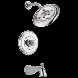 Delta Cassidy(R): Monitor(R) 14 Series H2OKinetic(R) Tub & Shower Trim - Less Handle, T14497-LHP